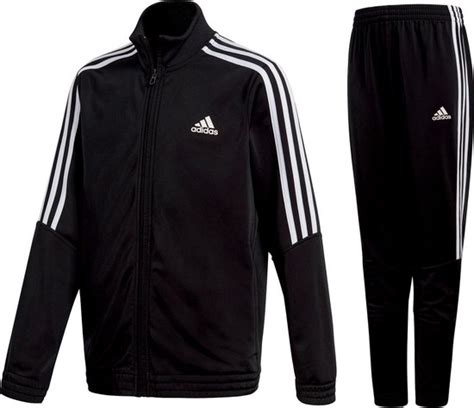 adidas trainingspak zwart kind|adidas kinder trainingspak.